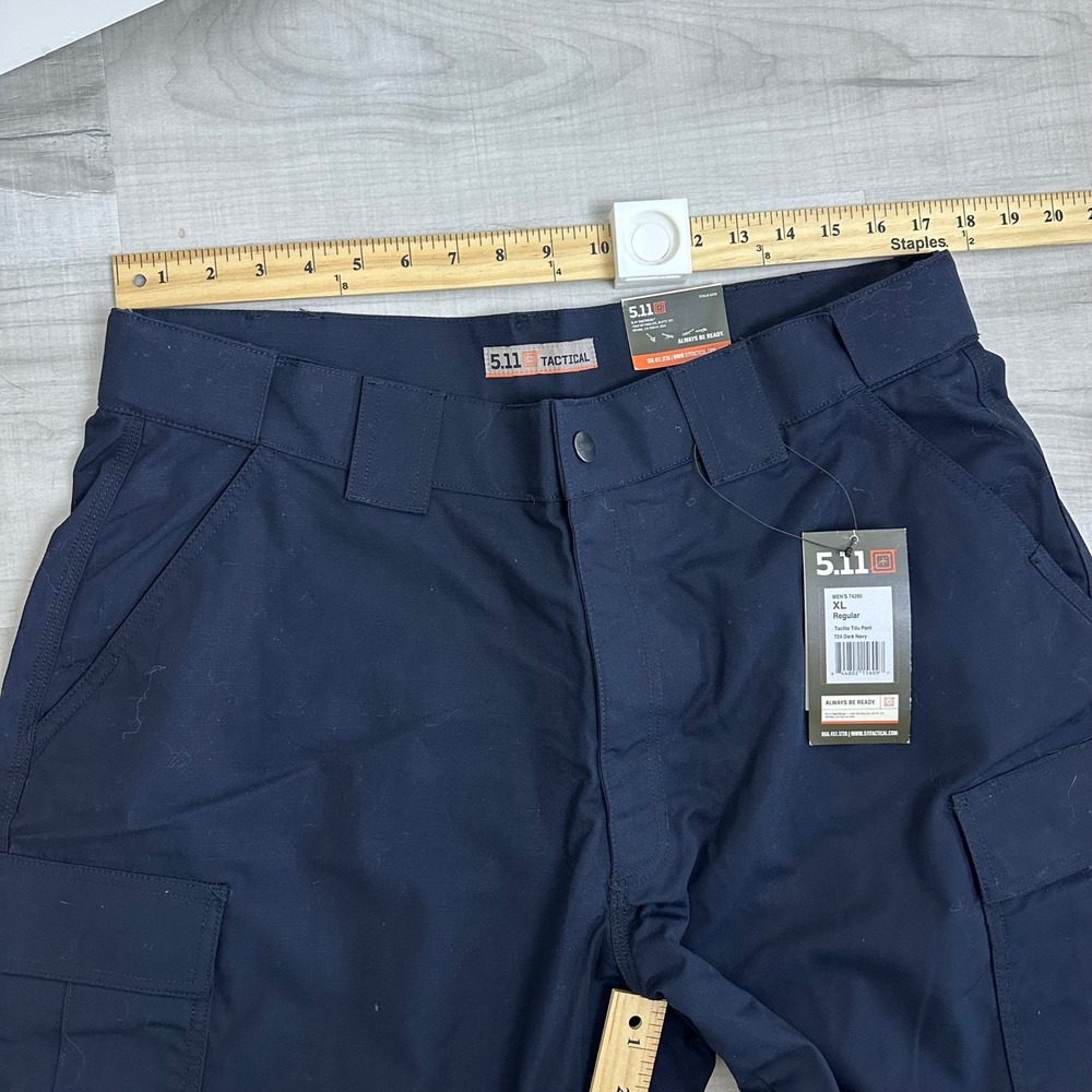 5.11 Tactical Taclite TDU Pant 74280 Mens XL Regular Dark Navy Ripstop Cargo New - Picture 15 of 16